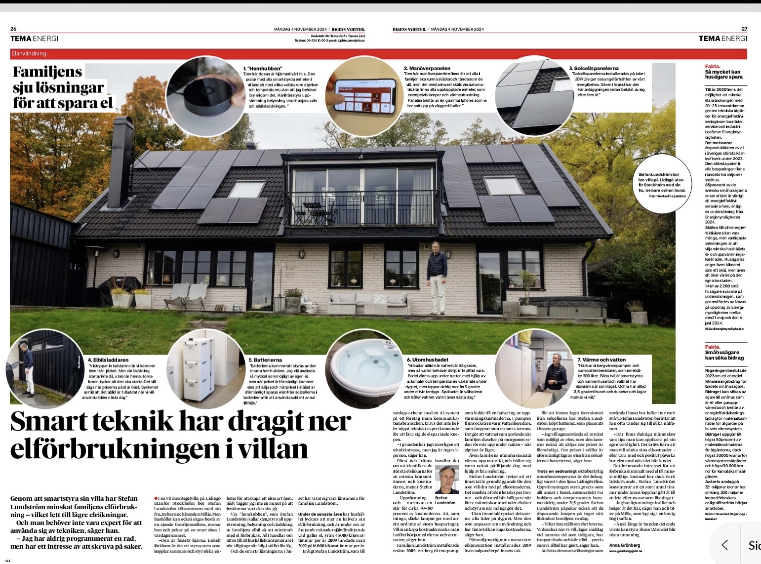 Artikel i DN tidning & eDN